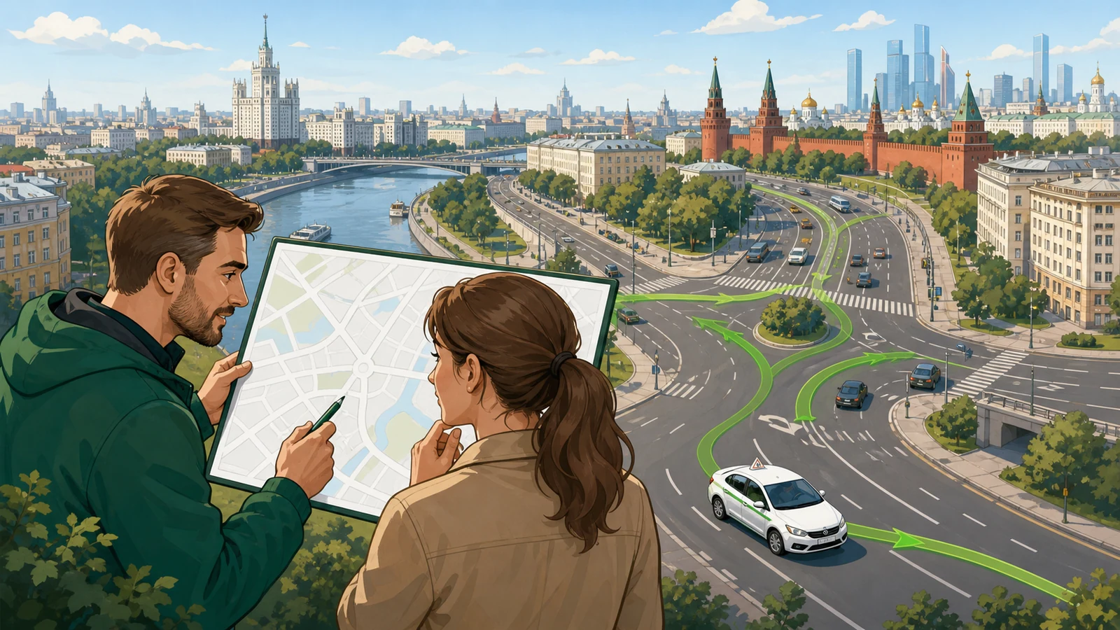 Экзаменационные маршруты ГИБДД в 2026 году: что важно знать