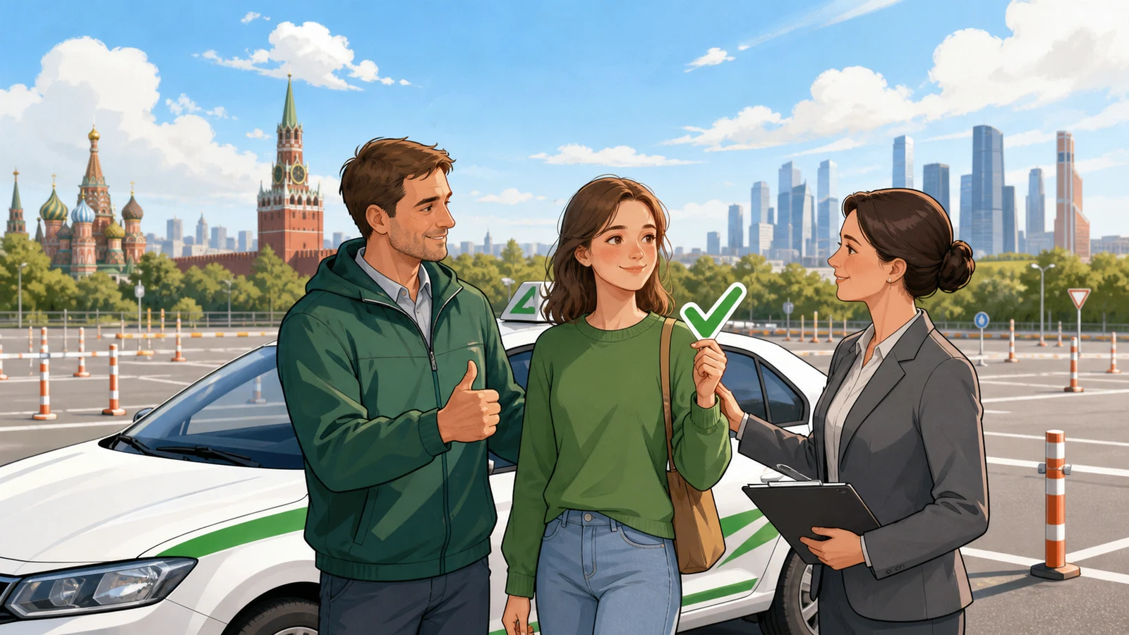 Как легко сдать на права с первого раза