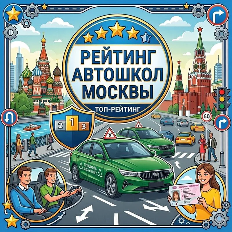 Рейтинг автошкол Москвы: как выбрать лучшую автошколу в 2026 году