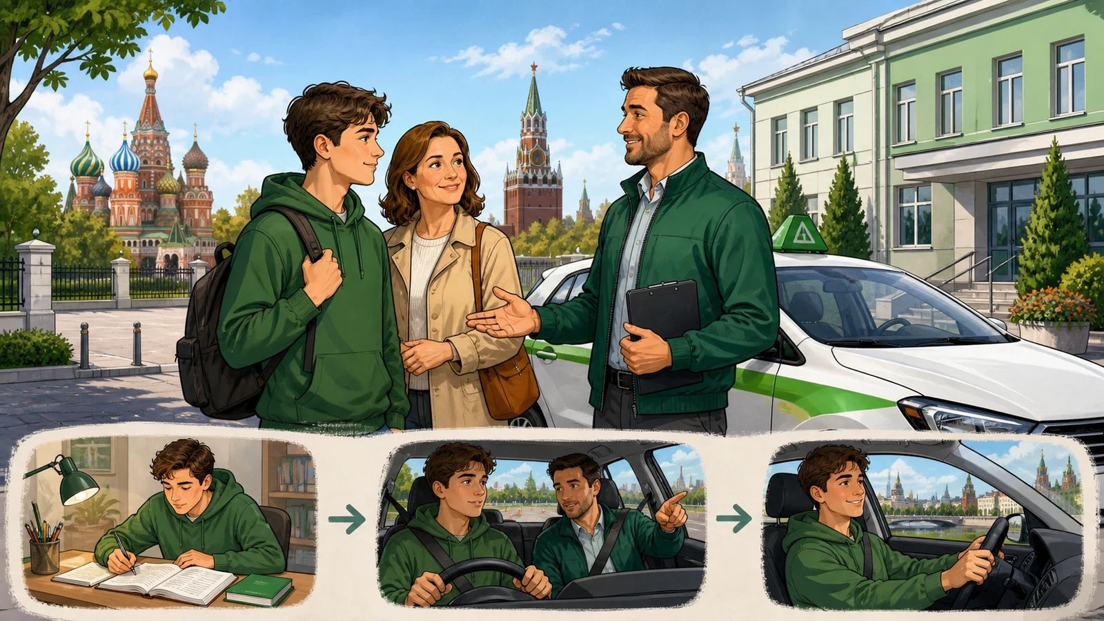 С какого возраста можно обучаться в автошколе (и когда реально получить права)